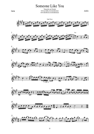 Adele  score for Harmonica