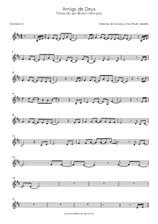 Adhemar de Campos  score for Clarinet (C)