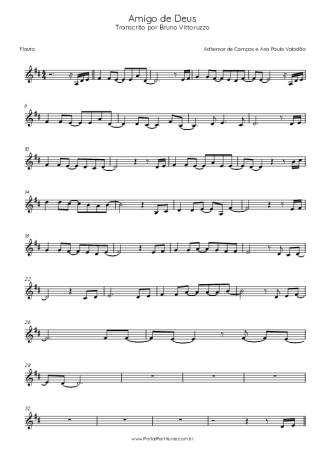 Adhemar de Campos  score for Flute