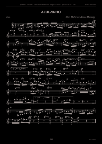 Afonso Machado Azulzinho score for Keyboard