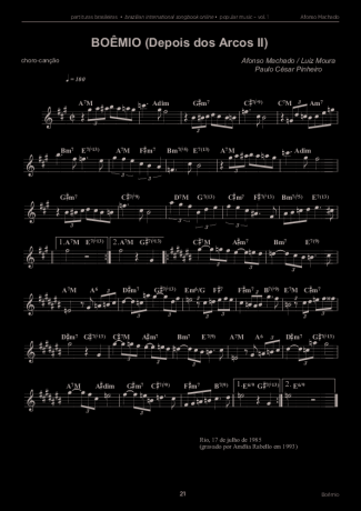 Afonso Machado  score for Keyboard