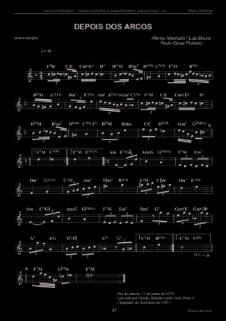 Afonso Machado Depois dos Arcos score for Keyboard