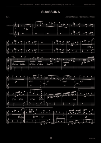 Afonso Machado  score for Mandolin