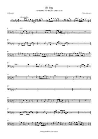 Alan Jackson  score for Cello