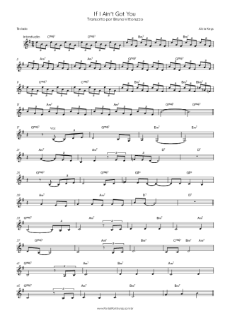 Alicia Keys  score for Keyboard