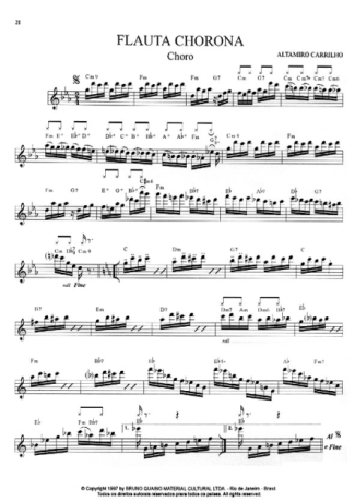 Altamiro Carrilho  score for Keyboard