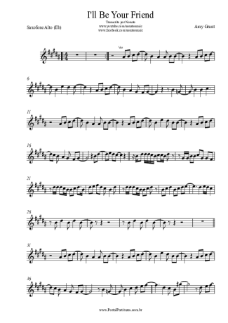 Amy Grant  score for Alto Saxophone