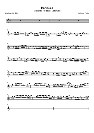 Anderson Freire  score for Alto Saxophone