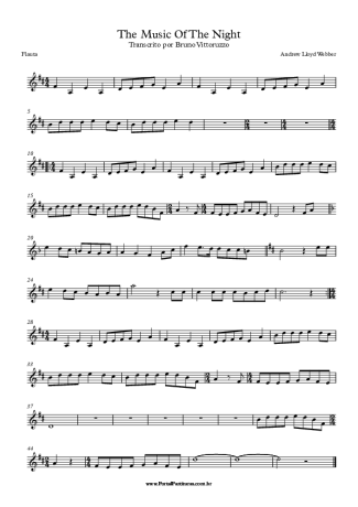 Andrew Lloyd Webber  score for Flute