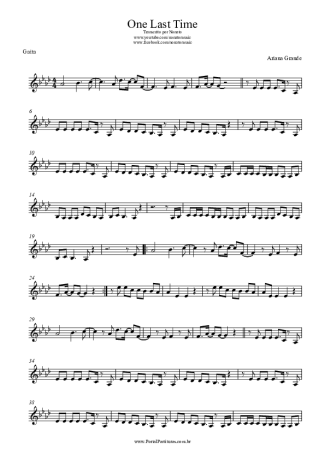 Ariana Grande  score for Harmonica