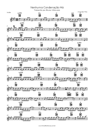 Armando Filho  score for Acoustic Guitar