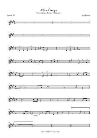 Asaph Borba  score for Clarinet (C)
