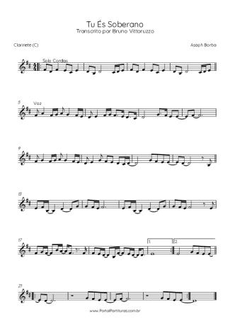 Asaph Borba  score for Clarinet (C)