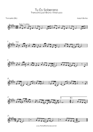 Asaph Borba  score for Trumpet