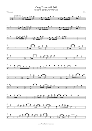 Asia  score for Cello