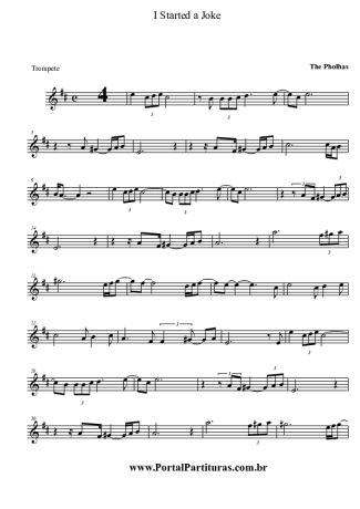Bee Gees I Started a Joke score for Trumpet
