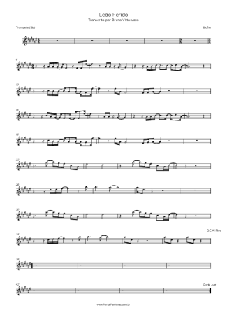 Biafra Leão Ferido score for Trumpet