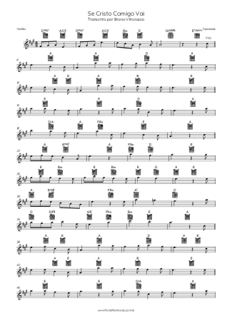 Cassiane  score for Acoustic Guitar