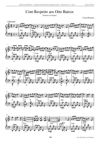 Cesar Ferreira Com Respeito Aos 8 Baixos score for Accordion