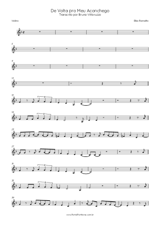 Elba Ramalho  score for Violin