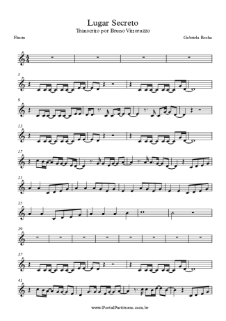 Gabriela Rocha Lugar Secreto score for Harmonica