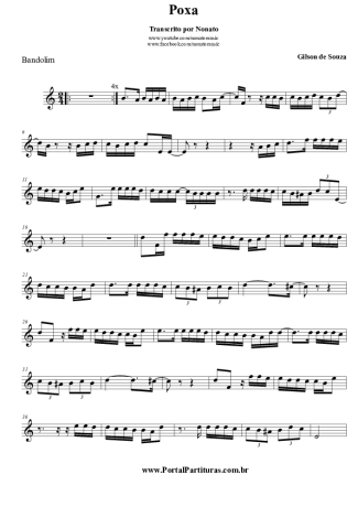 Gilson de Souza  score for Mandolin