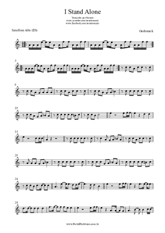 Godsmack  score for Alto Saxophone