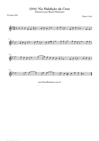 Harpa Cristã (006) Na Maldição Da Cruz score for Trumpet