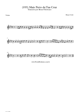 Harpa Cristã  score for Violin