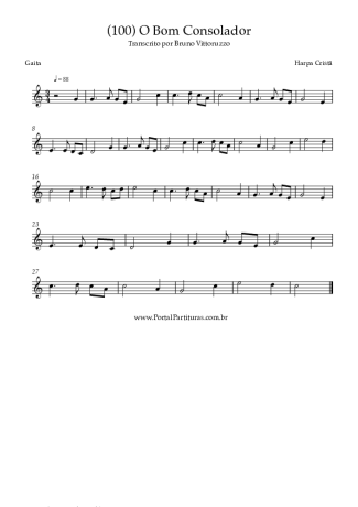 Harpa Cristã (100) O Bom Consolador score for Harmonica