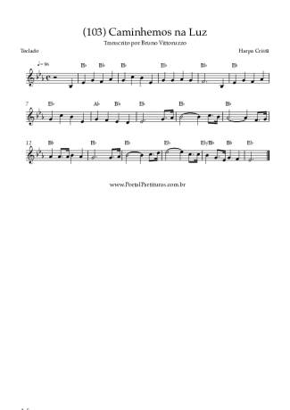 Harpa Cristã  score for Keyboard