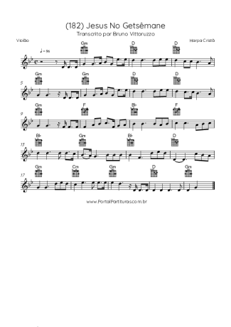 Harpa Cristã  score for Acoustic Guitar