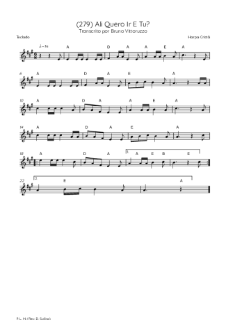 Harpa Cristã  score for Keyboard