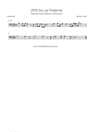 Harpa Cristã  score for Cello