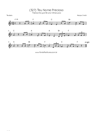 Harpa Cristã  score for Keyboard