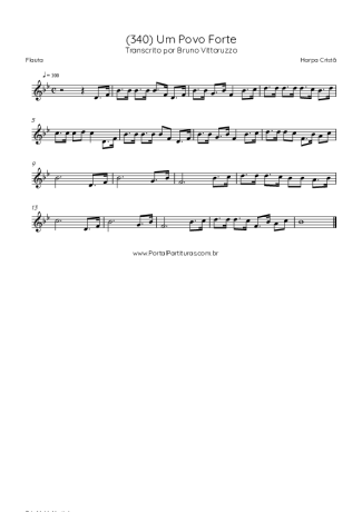 Harpa Cristã  score for Flute