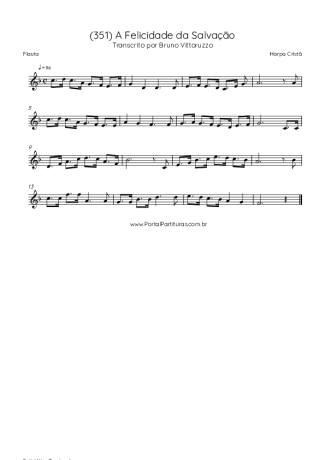 Harpa Cristã  score for Flute