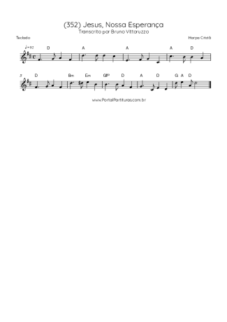 Harpa Cristã  score for Keyboard