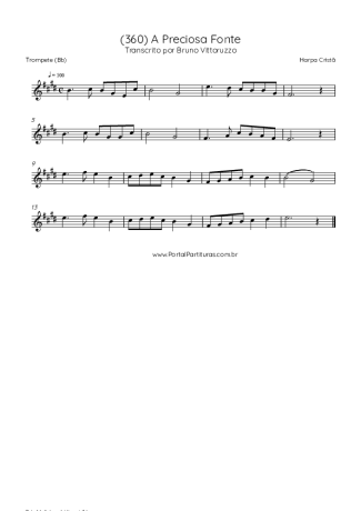 Harpa Cristã  score for Trumpet
