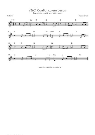 Harpa Cristã  score for Keyboard