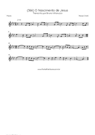 Harpa Cristã  score for Flute
