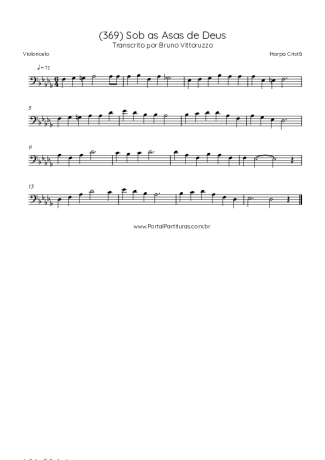 Harpa Cristã  score for Cello