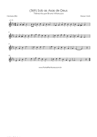 Harpa Cristã  score for Clarinet (Bb)