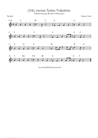 Harpa Cristã  score for Keyboard