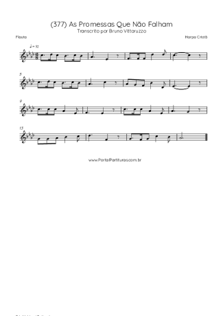 Harpa Cristã  score for Flute