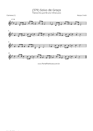 Harpa Cristã  score for Clarinet (C)