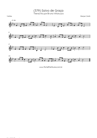 Harpa Cristã  score for Violin