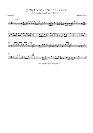 Harpa Cristã (380) Abraão E Seu Sacarifício score for Trombone