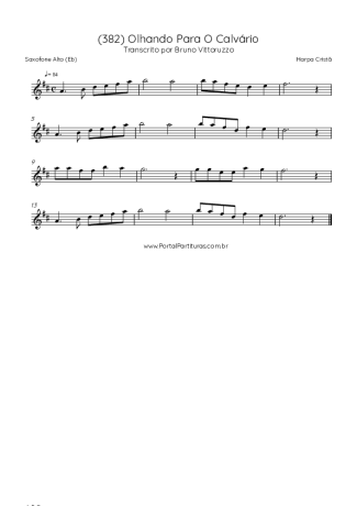 Harpa Cristã  score for Alto Saxophone