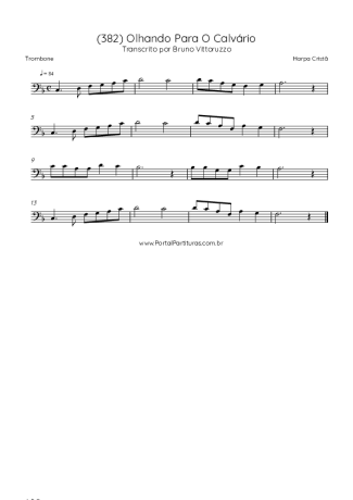 Harpa Cristã  score for Trombone